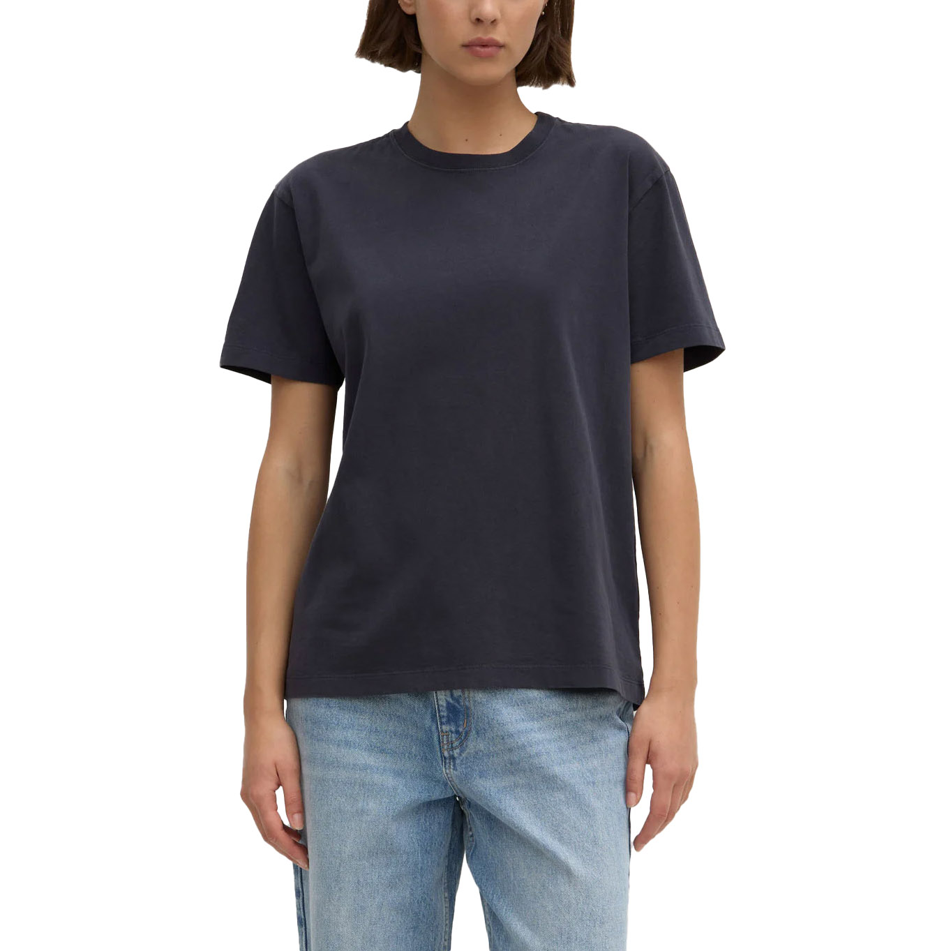 Assembly Label Womens Organic Base Tee True Navy